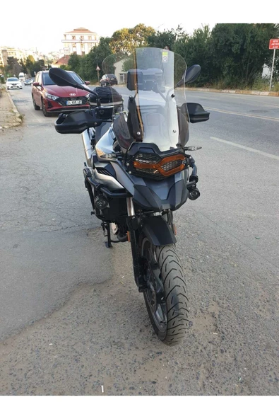 MOTOCAM Bmw F750 Siperlik Ön Cam 2018-2023 Model 48cm Şeffaf Renkli 4mm