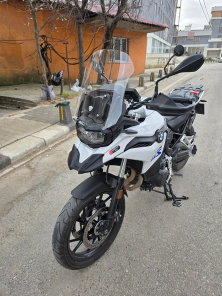 MOTOCAM Bmw F800 GS Siperlik Ön Cam 2023-2025 Model 44cm Şeffaf Renkli 4mm - 3