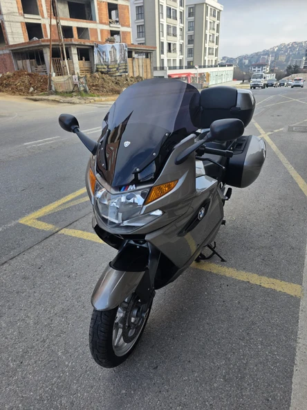 MOTOCAM BMW K 1300 GT Siperlik Ön Cam 2009 Model 63cm Siyah Renkli 4mm - 3