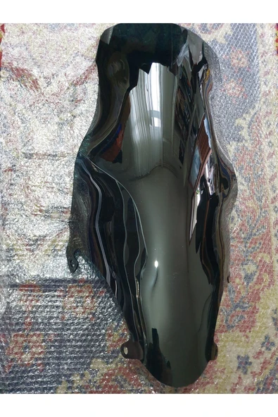 MOTOCAM Honda Pcx Siperlik Ön Cam 2011 2013 Model 83cm Siyah Renkli 4mm UZUN CAM - 3