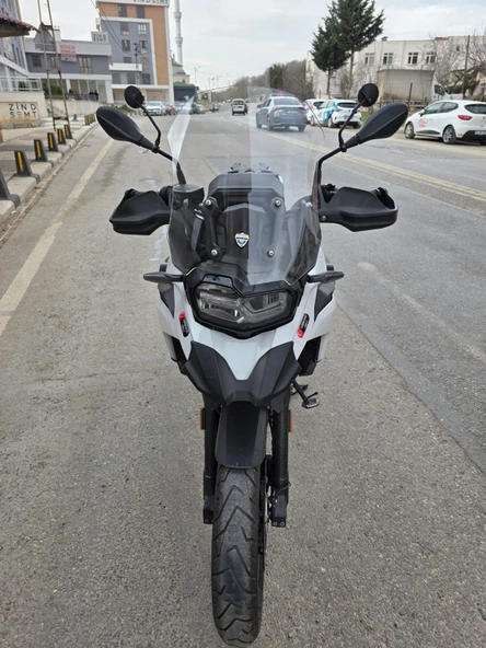 MOTOCAM Bmw F800 GS Siperlik Ön Cam 2023-2025 Model 44cm Şeffaf Renkli 4mm