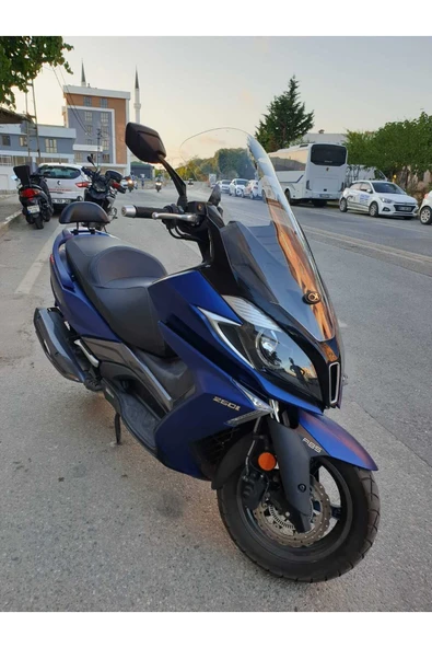 MOTOCAM Kymco Downtown 250i Siperlik Ön Cam 2016 2025 Model 78cm Şeffaf Renkli 4mm UZUN CAM - 2