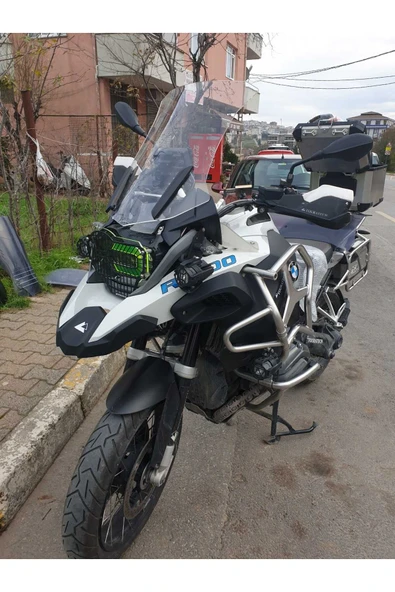 MOTOCAM Bmw R 1200 1250 GS Siperlik Ön Cam 2013 2024 Model 52cm Şeffaf Renkli 4mm - 3