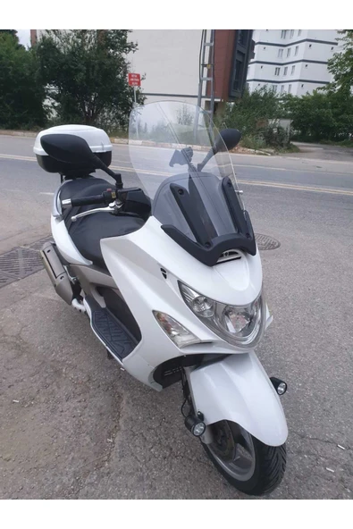 MOTOCAM Kymco Xciting 250 500 İ Siperlik Ön Cam 2008 2012 Model 62cm Şeffaf Renkli 4mm - 2