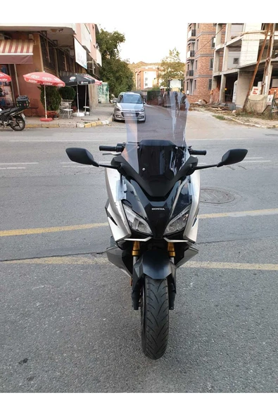 MOTOCAM Honda Forza NSS 750 Siperlik Ön Cam 2021 2023 Model 60cm Füme Renkli 4mm