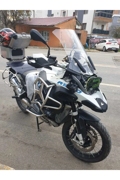 MOTOCAM Bmw R 1200 1250 GS Siperlik Ön Cam 2013 2024 Model 52cm Şeffaf Renkli 4mm - 2