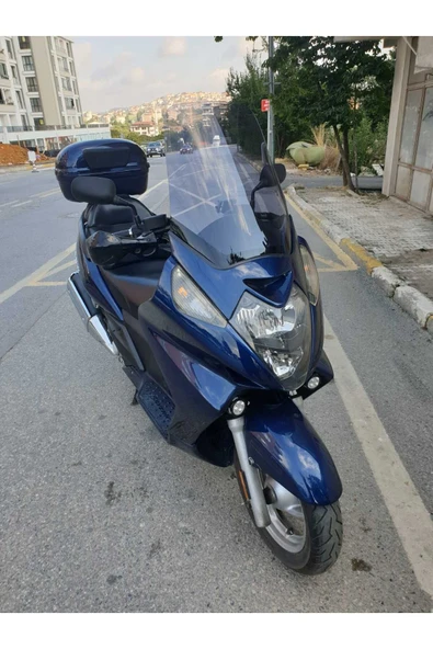 MOTOCAM Honda Silverwing SWT 400 Siperlik Ön Cam 2006 2009 Model 52cm Füme Renkli 4mm - 2