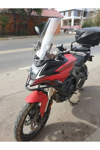 MOTOCAM Voge DS 300 Siperlik Ön Cam 2021-2025 Model 55cm Şeffaf Renkli 4mm - 2