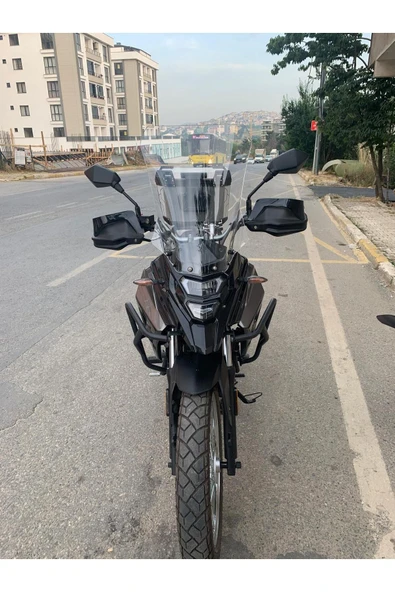MOTOCAM SYM NHT 200 Siperlik Ön Cam 2023-2025 Model 50cm Şeffaf Renkli 4mm