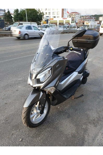 MOTOCAM Revolt Rm5 Siperlik Ön Cam 2020 2021 Model 65cm Şeffaf Renkli 4mm ORTA BOYLU CAM - 3