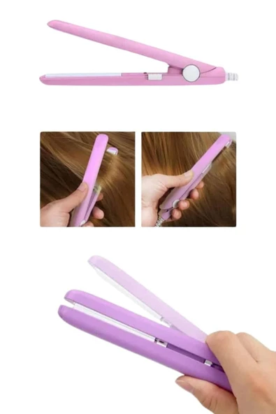 SAYARMARKT Hassas Isı Kontrolü ile Mini Saç Düzleştirici - 4