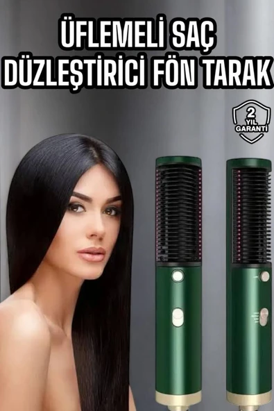 SAYARMARKT İyon Özellikli Saç Düzleştirici Fön Makinesi - Elektriklenme Karşıtı