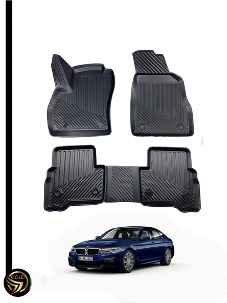 Bmw 5 Serisi  G30 2016 + 3D Havuzlu Oto Paspas