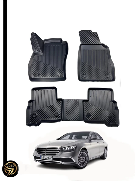 Mercedes E Serisi W 213 2017 + 3D Havuzlu Oto Paspas