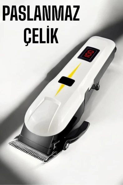 SAYARMARKT HK700 Tıraş Makinesi - Ergonomik Tasarım, Dijital Gösterge, Dayanıklı Batarya - 3