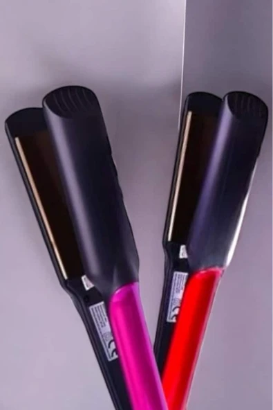 SAYARMARKT Saçları Koruyan Isı Ayarlı Döner Kablolu Düzleştirici - 4