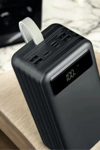 SAYARMARKT 60.000 mAh Powerbank 4 Portlu Dijital Göstergeli Hızlı Şarj - 2