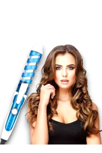 SAYARMARKT Kolay Taşıma ve Pratik Kullanım NHC 85 58 Spiritüel Saç Maşası - 2