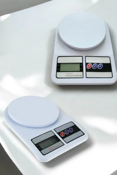 SAYARMARKT 10 Kg Kapasiteli Elektronik Mutfak Terazisi - 2