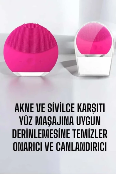 SAYARMARKT Yüz Temizleme ve Masaj Aleti Tüm Cilt Tipleri İçin Kan Dolaşımını Arttırıcı - 4