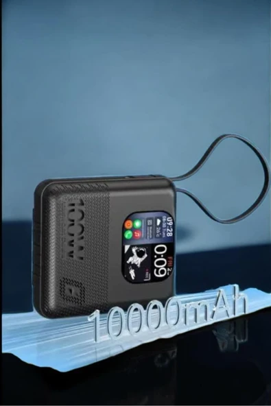SAYARMARKT 10.000 mAh Akıllı Powerbank Müzik Çalar ve Arama Cevaplama Özellikli