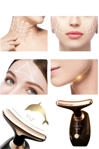SAYARMARKT Yüz ve Boyun İçin Akıllı EMS Masaj Cihazı Evde Spa Keyfi - 3