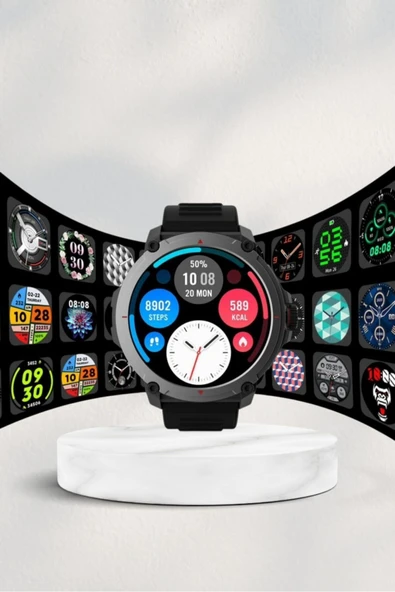SAYARMARKT Modern Tasarımlı SW65 Akıllı Saat - iOS & Android Uyumlu - 4