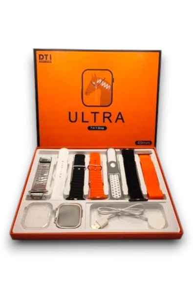 HEPSİCEPTE Watch 8 Ultra 7 Kordonlu Akıllı Saat – Nabız, Kan Basıncı ve Oksijen Takip Özellikli - 3