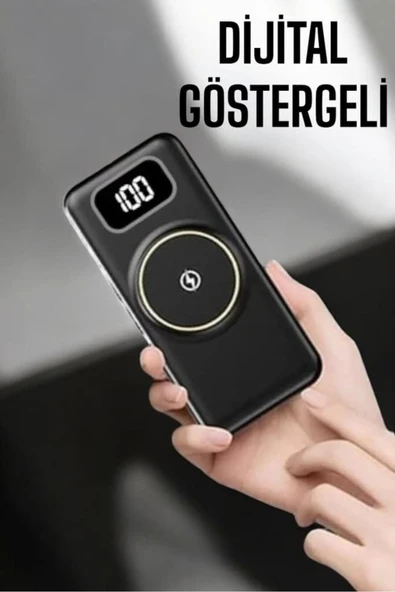 SAYARMARKT Kompakt Tasarımlı 10.000 mAh Powerbank 4 USB Çıkışlı Dijital Ekranlı - Resim 3