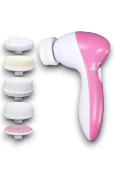 SAYARMARKT Peeling, Temizlik ve Masaj 5in1 Yüz Masaj Aleti - 3
