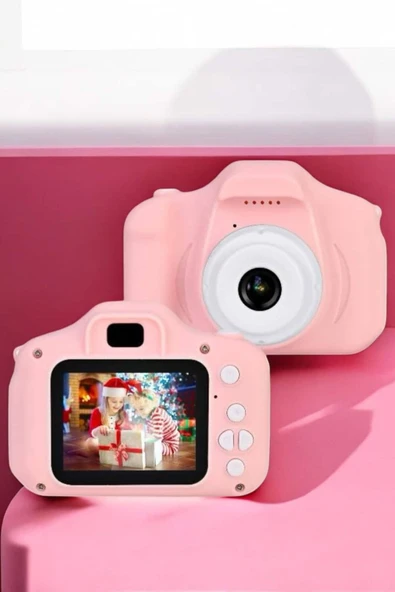 SAYARMARKT Çocuklar İçin 8MP HD USB Şarjlı Kamera - 5