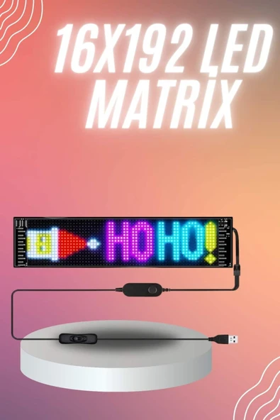 SAYARMARKT 16x192 Matrik LED Cama Montajlı - 2