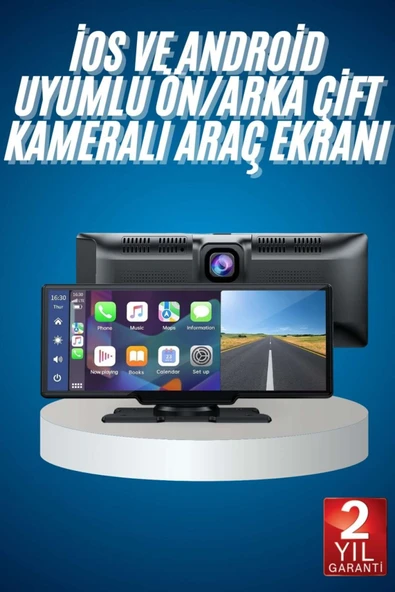 SAYARMARKT CarPlay Destekli Dokunmatik Araç Ekranı - 4