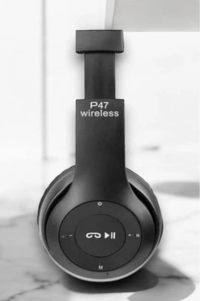 SAYARMARKT Kablolu P47 Kulak Üstü Bluetooth Kulaklık En Yeni Versiyon ve Aktif Gürültü Engelleyici - 2
