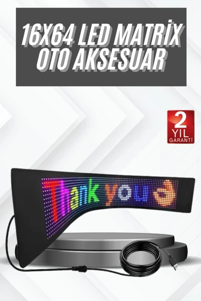 SAYARMARKT Kayar Yazılı Kumandalı LED Ekran