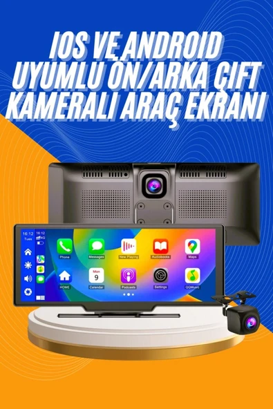 SAYARMARKT Kolay Kurulumlu Araç İçi CarPlay Cihazı