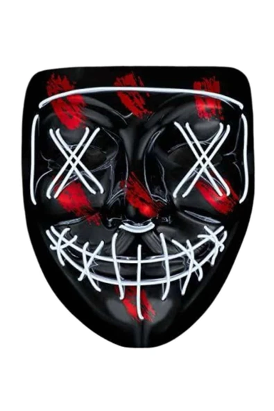 SAYARMARKT Cadılar Bayramı İçin Neon Maske - 5