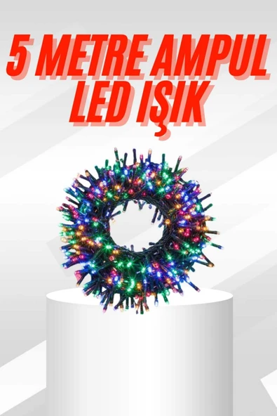 SAYARMARKT İç Mekan RGB 5m LED Dekor Lambası
