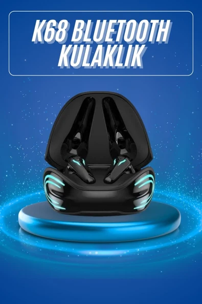 HEPSİCEPTE K68 Bluetooth'lu Kulaklık En Yeni Versiyon ve Aktif Gürültü Engelleyici - 2