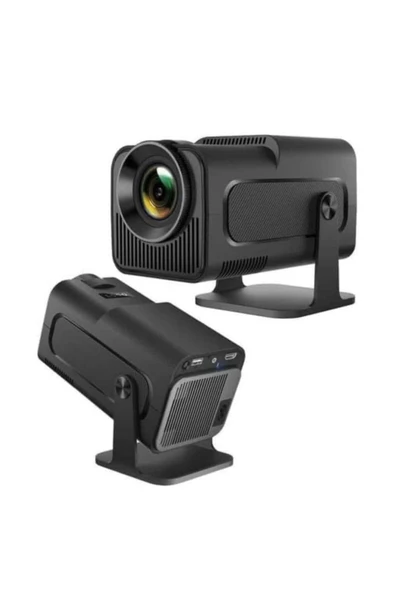 SAYARMARKT Siyah Renk 4K Mini Ev Sineması - 5