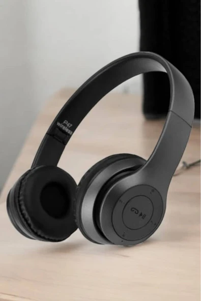 SAYARMARKT P47 Kulak Üstü Bluetooth Kulaklık Kablolu Aktif Gürültü Engelleyici En İyi Deneyim