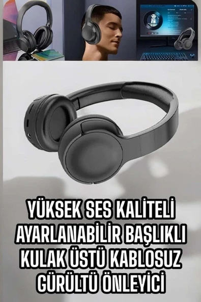 SAYARMARKT HN01 Kablosuz Kulaklık - 5.1 Teknolojisi, Spor İçin İdeal, Suya Dayanıklı - 2