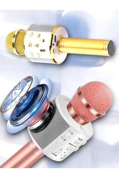 HEPSİCEPTE Karaoke Mikrofon ve Hoparlör Bluetooth Hoparlör - Şarjlı ve Taşınabilir Ses Deneyimi - 2