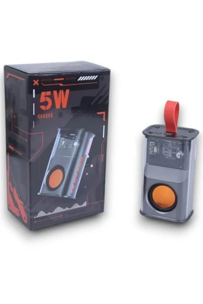 SAYARMARKT D11 Speaker Kablosuz Hoparlör - Uzun Pil Ömrü, Güçlü Ses - 5