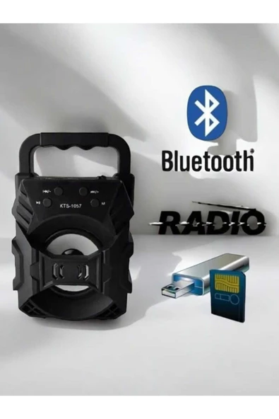 SAYARMARKT Kablosuz Hoparlör KTS 1057 ile Müzik Her Yerde Sizinle - 4