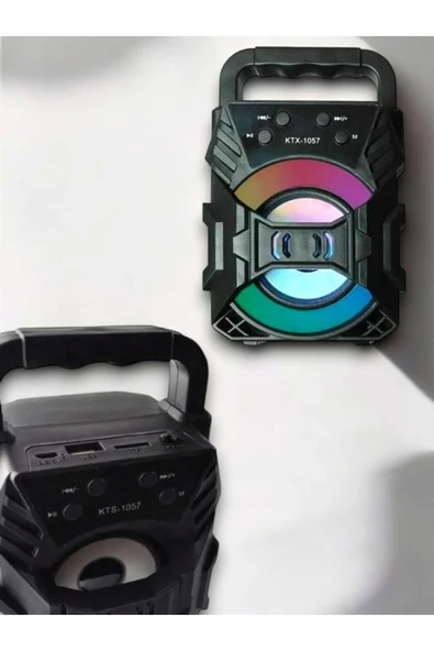 SAYARMARKT KTS 1057 - Taşınabilir Bluetooth Hoparlör, Yüksek Ses Gücü - 3