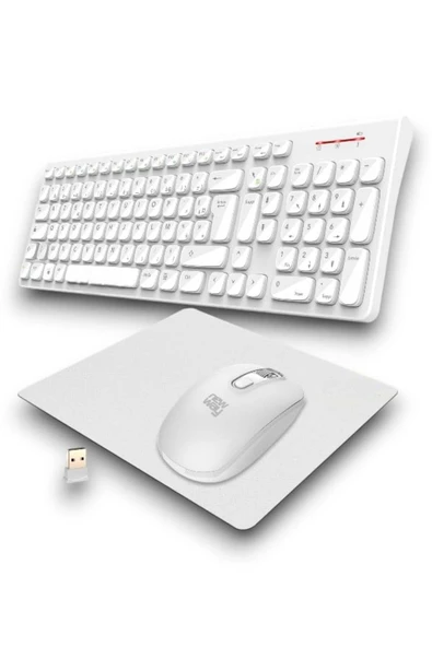 SAYARMARKT Sessiz ve verimli çalışmalar için PG 8040 klavye ve mouse - 3