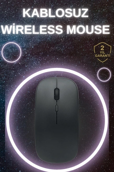 SAYARMARKT Uzun pil ömrü ve sessiz tıklama PG 908 kablosuz mouse’ta - 4