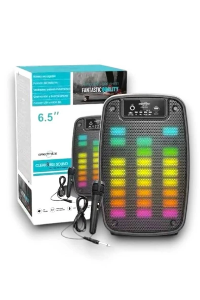 HEPSİCEPTE Kablosuz Müzik Deneyimi İçin GTS1793 Bluetooth Hoparlör - 4