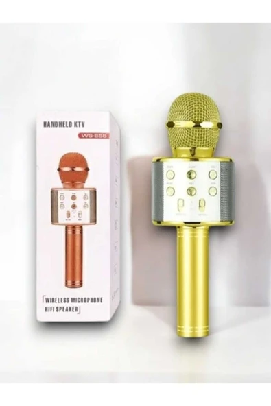 HEPSİCEPTE Karaoke Mikrofon ve Hoparlör Bluetooth Hoparlör - Şarjlı ve Taşınabilir Ses Deneyimi - 3